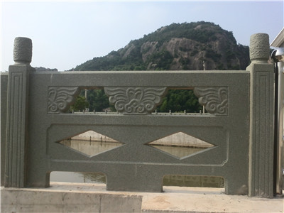上海仿石河道护栏