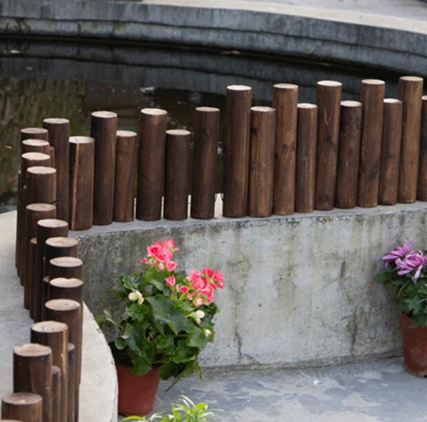 仿木水泥围栏