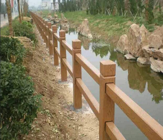 河道仿石护栏